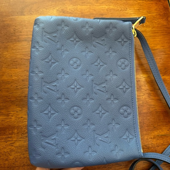 Authentic Louis Vuitton Monogram Empreinte Twice leather crossbody purse - Picture 11 of 11